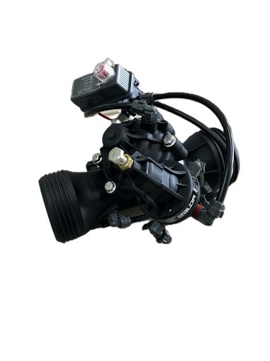 Електрически клапан 2" 6-12 V DC ( Latch) с Пилот (регулатор на налягането)