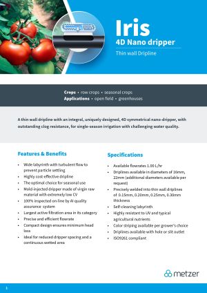 IRIS 6mil/20cm/1 л/ч (3200м)