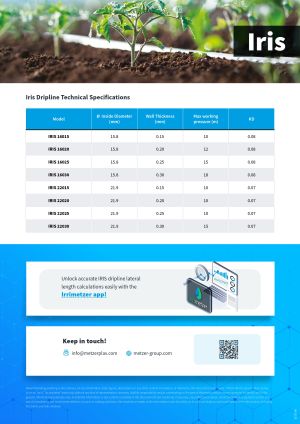 IRIS 6mil/20cm/1 л/ч (3200м)