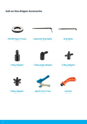 Капкообразувател GALI PC  non drain 8 л/ч   бутон-дрипер